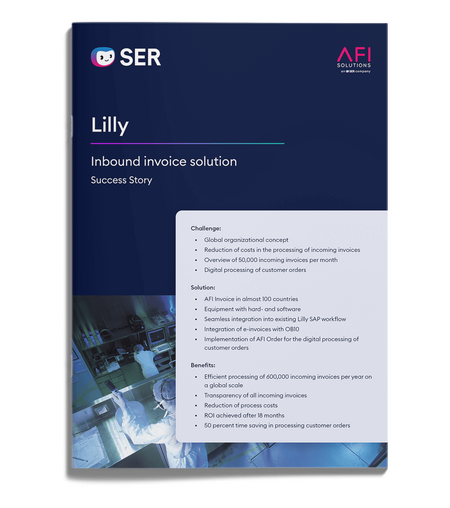 Eli Lilly: Processes Over 50,000 Invoices per Month