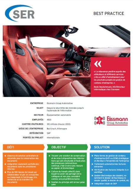 Eissmann Group Automotive : Stratégie internationale de digitalisation