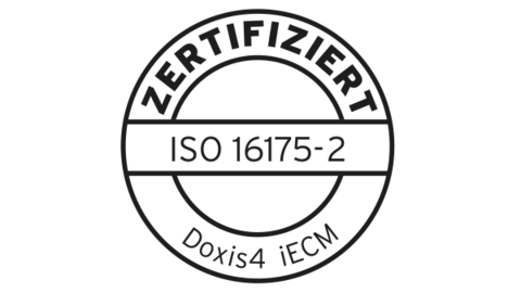Doxis4 ist ISO 16175-2 zertifiziert