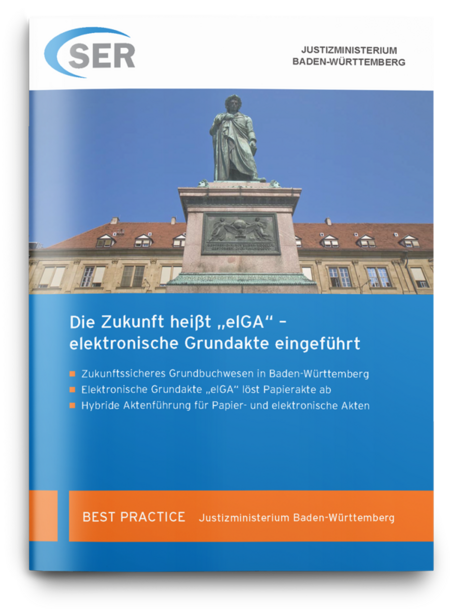 Justizministerium Baden-Württemberg: Digitales Grundbuchwesen mit „elGA“