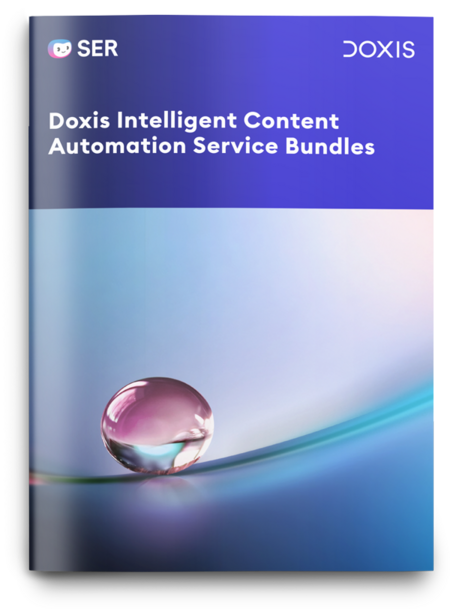 Doxis Intelligent Content Automation Service Bundles