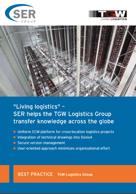 TGW Logistics: Cross-location logistics projects with ECM
