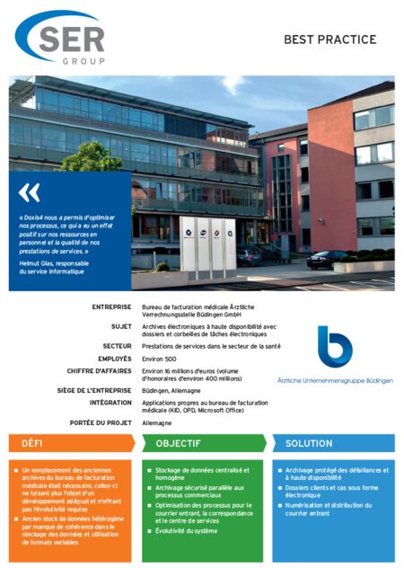 Bureau de facturation médicale Ärztliche Verrechnungsstelle Büdingen GmbH