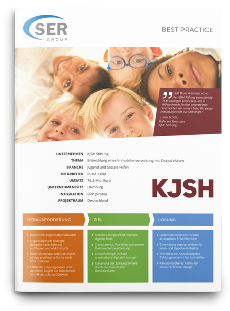 KJSH Stiftung: Immobilienverwaltung mit eAkten in der stationären Hilfe