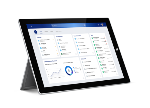 The Doxis dashboard