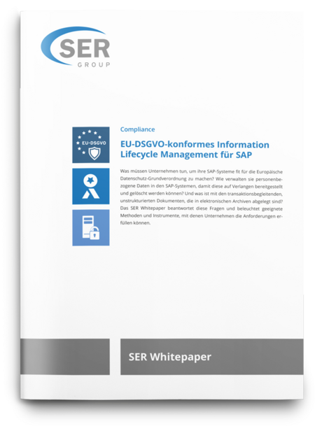 EU-DSGVO-konformes Information Lifecycle Management für SAP