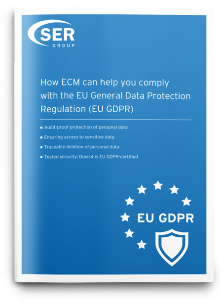 EU GDPR compliance — with ECM