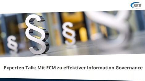 Experten Talk: Mit ECM zu effektiver Information Governance