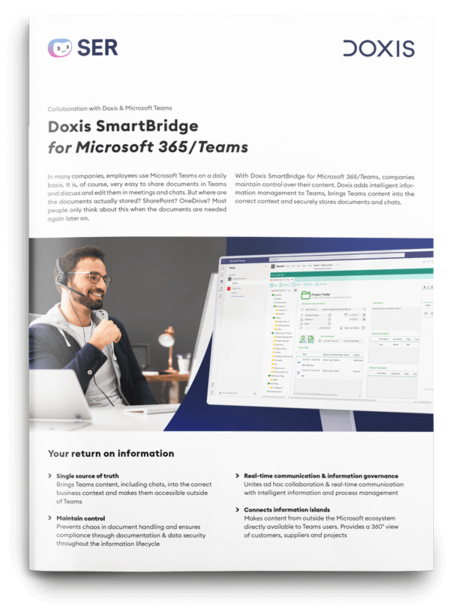 Doxis SmartBridge for Microsoft 365 / Teams