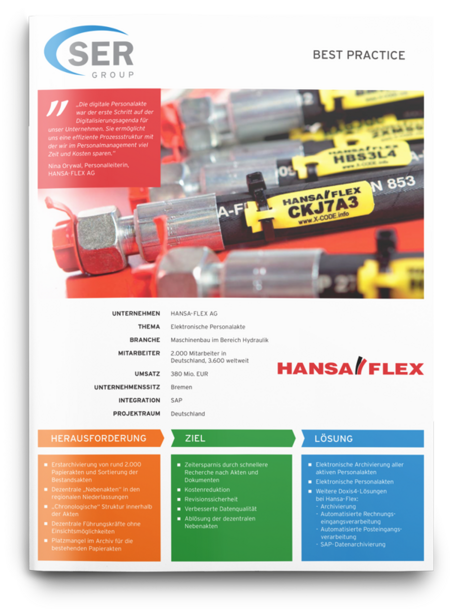HANSA-FLEX: Elektronische Personalakte
