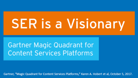 Neuer Gartner Magic Quadrant for Content Services Platforms