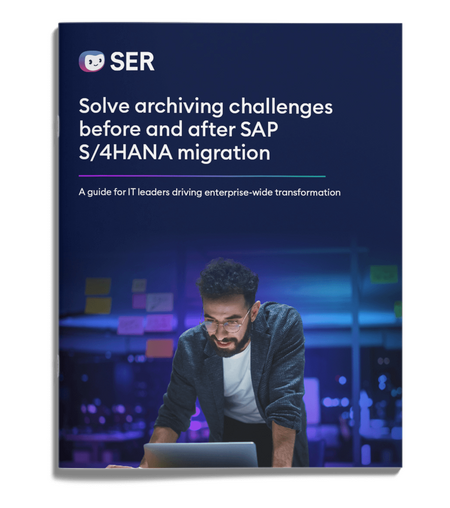 Solve archiving challenges before and after SAP S/4HANA migration: A guide for IT leaders driving enterprise-wide transformation